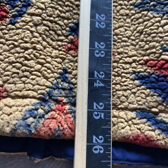 The North Face Fleece Jacket Womens Large Brown Campshire Sherpa Pullover Aztec - Picture 7 of 16